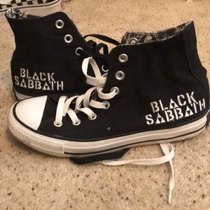 Black sabbath hight top converse